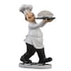 thumbnail image 2 of Bonita estatua de chef de resina, figura de chef francés, modelo de adorno de cocina, 4 unidades Tallarines, 2 of 8