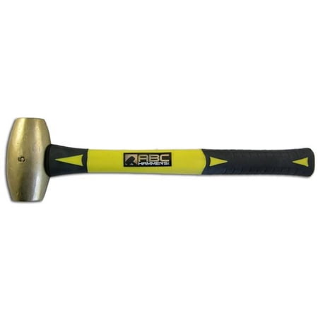 UPC: 0855707004093 | ABC HAMMERS  INC. 475-ABC5BF 5lb Brass Hmr with