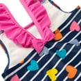 thumbnail image 2 of Harry Bear Girls Hearts Swimsuit Sizes 4-12, 2 of 3