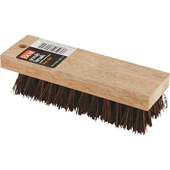 Do it 7-1/4 In. Palmyra Bristle Hardwood Scrub Brush 89615