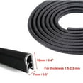 thumbnail image 1 of Rubber Seal U-Shape Car Door Edge Strip Trim Molding Protector, 1 of 10