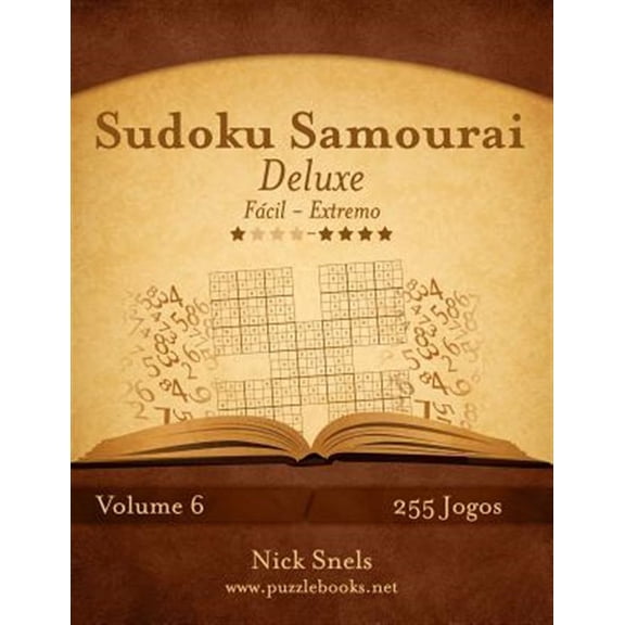 Pre-Owned Sudoku Samurai : F?cil Ao Extremo, 255 Jogos