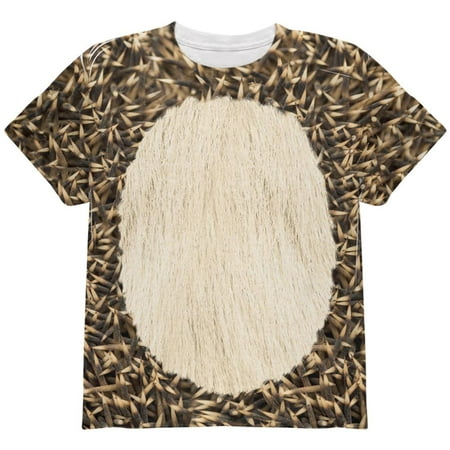 Halloween Hedgehog Costume All Over Youth T Shirt
