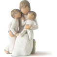 thumbnail image 1 of Garden courtyard home children room decoration resin bow rattan effect rabbit ornaments, 1 of 5