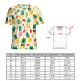 thumbnail image 2 of Lunarable Pineapple T Shirts Basic T-Shirt Short Sleeve Ladies Tee Shirt Summer Graphic Clothing, 2 of 6