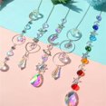 thumbnail image 1 of pitrice Crystal Wind Chime Catcher Hanging Ornament Sparkling Handmade 38cm, 1 of 9