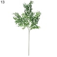 thumbnail image 2 of Visland 3PCS Faux Leaves Artificial Branches Plants Artificial Greenery Stems for Greenery Wedding Party Floral Arrangement, 2 of 8