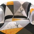 thumbnail image 2 of Stretchy Soft Velvet Tub Chair Covers Removable covers barrel Furniture Protector Washable geometry 1, 2 of 9