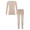 Type A Nude, variant on Boys' Thermal Underwear Set Soft Kids Base Layer Full Length Pants Thermal Underwear Type A Nude M