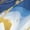 Blue Gold Marble, variant on Women's Pajama Pants Wide Leg Lounge Pj Bottoms With Pockets Funny Llama and Clouds