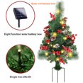 thumbnail image 3 of Luces solares para árbol de Navidad, luces para jardín, decoraciones navideñas para exteriores, 3 of 9