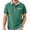E3-Green, variant on Demotime Men's Polo Shirts Casual Button-Down Shirts Short Sleeve Polo Shirts Ligh Blue L V Neck T Shirts Big and Tall Golf Solid Classic Stylish Tops