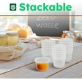 thumbnail image 3 of 16oz Deli Containers with Lids – 12 Airtight Food Storage Containers with Lids – Reusable Plastic Containers for Leftovers, Meal Prep and Kitchen Storage – Dishwasher and Microwave Safe – 12 Pcs, 16oz, 3 of 7