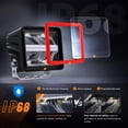 thumbnail image 5 of Nilight 3inch Cube Led Pod Light Bar with DRL 20W 2200LM 10° Super Spot Light 16AWG Wiring Harness Kit Offroad Led Driving Work Lights for Jeep Truck UTV 4x4 ATV Motorcycle, 5 of 9