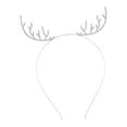 thumbnail image 3 of Diadema con astas CUTICAT navideñas con diamantes de imitación plata, 3 of 8