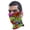 1, variant on Ear Loops Neck Gaiter Face Cover, One Size, Multiple Patterns Seamless Motorcycle Riding Bandana for Outdoor Cycling Fishing Hiking