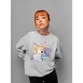 thumbnail image 2 of Retro Dippin’ Dots Delight - Colorful Ice Cream Treat Graphic Women's Sweatshirt, 2 of 4