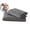 Gray, variant on Microfiber Cleaning Cloth – 11.8x11.8in Soft, Highly Absorbent & Quick-Drying Towel for Kitchen, Car, Glass & Furniture