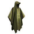 thumbnail image 1 of capa de lluvia Impermeable con capucha para adultos 3 en 1 impermeable para acampar al aire libre senderismo lluvia Poncho JShteea El nuevo, 1 of 7