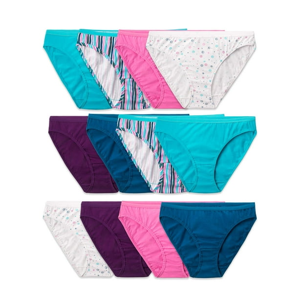 Fruit of the Loom Fruit of the Loom Women's Assorted Cotton Bikini