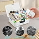 thumbnail image 5 of Injueey Caja de almacenamiento con cerradura para nevera, contenedor seguro de doble capa para almacenamiento de medicamentos, caja de bloqueo Almacenamiento y organización del hogar B, 5 of 6