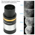 thumbnail image 4 of Lente de ocular, ocular ópto alto brillo con aumento extendido de 20 mm ocular grande para telescopio astronómico 31.7 mm 1.25in telescopios, 4 of 7