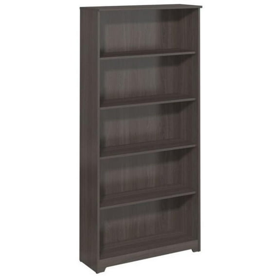 Scranton & Co 5 Shelf Bookcase in Heather Gray