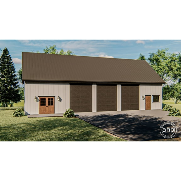Advanced House Plans: Builder Ready Blueprints | Tyler 29457 | Pole Barn/Post Frame Plan