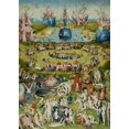 thumbnail image 1 of Póster de Bosch Hieronymus The Garden of earthal Delight, impresiones clásicas famosas, arte de pared, pintura en lienzo, decoración del hogar para sala de estar, 1 of 4