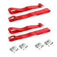 thumbnail image 1 of Ford Thunderbird 1958-1960 Ceinture de Sécurité Standard 2 Points Rouge avec Support - 2 Ceintures, 1 of 1