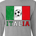 thumbnail image 4 of Inktastic Italian Soccer Long Sleeve T-Shirt, 4 of 5