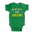 thumbnail image 1 of Toddlers "Daddy Says, I'm Awesome" Bodysuit - Green - 18 Months, 1 of 1