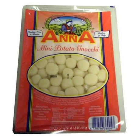 Mini Potato Gnocchi (Anna) 17.6 oz (500g) (Best Potatoes For Gnocchi Making)