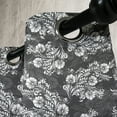 thumbnail image 3 of Ambesonne Damask Grommet Curtain, Flower Bouquets Bridal, 50" x 120", Dark Taupe White, 3 of 6