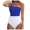 Blue, variant on Vedolay Swimsuit Coverup for Women Women's Bathing Suits Tummy Control Mesh Swimdress One Piece Swimsuits,Blue S