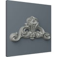 thumbnail image 5 of Ekena Millwork 10 5/8"W x 5 3/4"H x 1 3/8"P Monique Beaded Flourish Onlay, 5 of 6