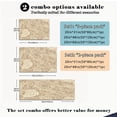 thumbnail image 3 of Floor Rugs Sets 3 Piece with Runner, Farmhouse Kitchen Rugs and Mats Non Skid Washable Runner Rug for Kitchen Sink Laundry, 3 of 12