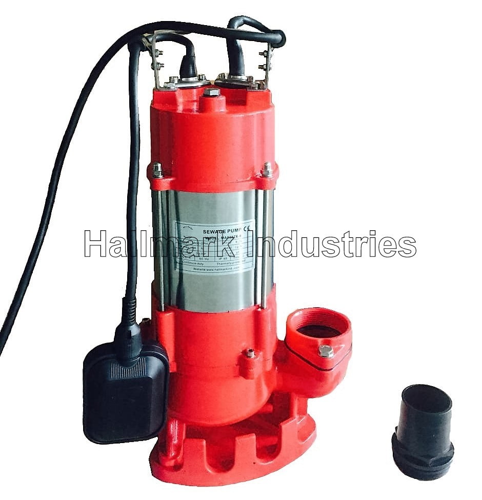 SS 1HP 115V Sewage Pump Max 7250 GPH Heavy Duty 20/' Cable /& Plug 49/' Lift