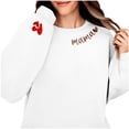 thumbnail image 5 of Embroidered Mama Sweatshirt – Gift for Mother’s Day, Birthday or Christmas, 5 of 6