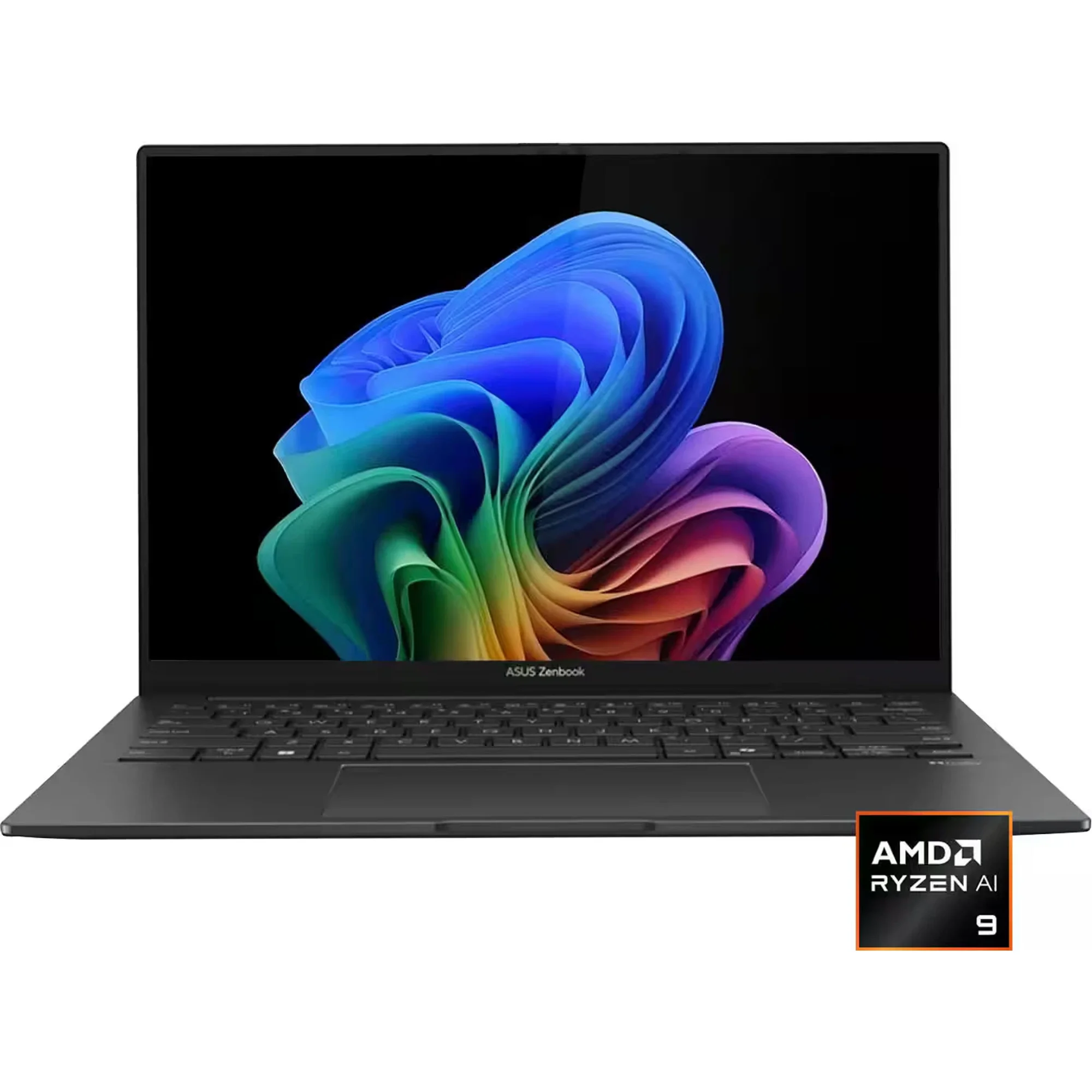 ASUS - Zenbook 14 14" 2K OLED Touchscreen Laptop - AMD Ryzen AI 9 465 2026 - 16GB Memory - 512GB Storage - Copilot+ PC - Jasper Gray