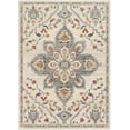thumbnail image 2 of Well Woven Darcy Ivory Moroccan Tribal Area Rug 5'3" x 7'3", 2 of 8