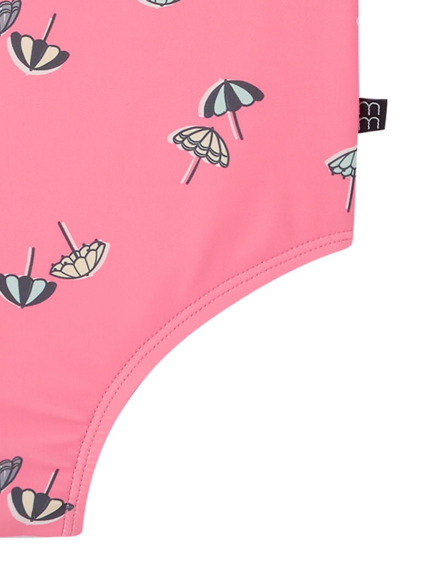 Modern Moments by Gerber Baby and Toddler Girl One-Piece Swimsuit, Sizes 0/3M-5T