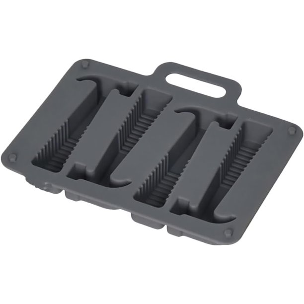 Bandeja de silicona for cubitos de hielo en forma de martillo: moldes flexibles y apilables aptos for congelador for uso creativo en la cocina