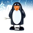 thumbnail image 3 of CHOK 1PC Christmas Clockwork Toy Penguin Clockwork  Fun Cartoon Educational Toys Great Gift for Kids (Walking Fat Penguin), 3 of 7