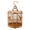 thumbnail image 1 of Round Parrot Cage,Hanging Bird Cage Plastic Hanging Bird Cage Round Bird Cage Breakthrough Technology, 1 of 8