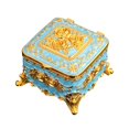 thumbnail image 3 of fenteer Vintage Jewelry Box Creative Small Trinket Box for Jewelry Necklace Earrings, 3 of 8