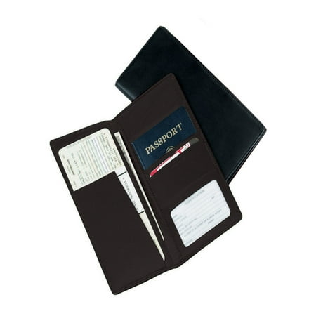 Passport Ticket Holder - Black