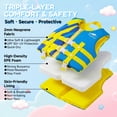 thumbnail image 4 of Gogokids Kids Swim Vest Toddler Life Jacket,Flotation Swimming Aid with Adjustable Safety Strap for Boys Girls Age 2-9 Years/28-66Lbs, 4 of 9