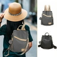 thumbnail image 1 of XWSHYW Contenedores de Almacenamiento Mochila Antirobo para Mujer, Nueva Tendencia de Moda, Bolso de Viaje de Tela Verstil, Mochila de Gran Capacidad, 1 of 3