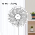 thumbnail image 3 of VIOMI Ventilador eléctrico de pie Ventilador de escritorio Refrigeración de 90 grados / Nueve ventiladores, 3 of 8